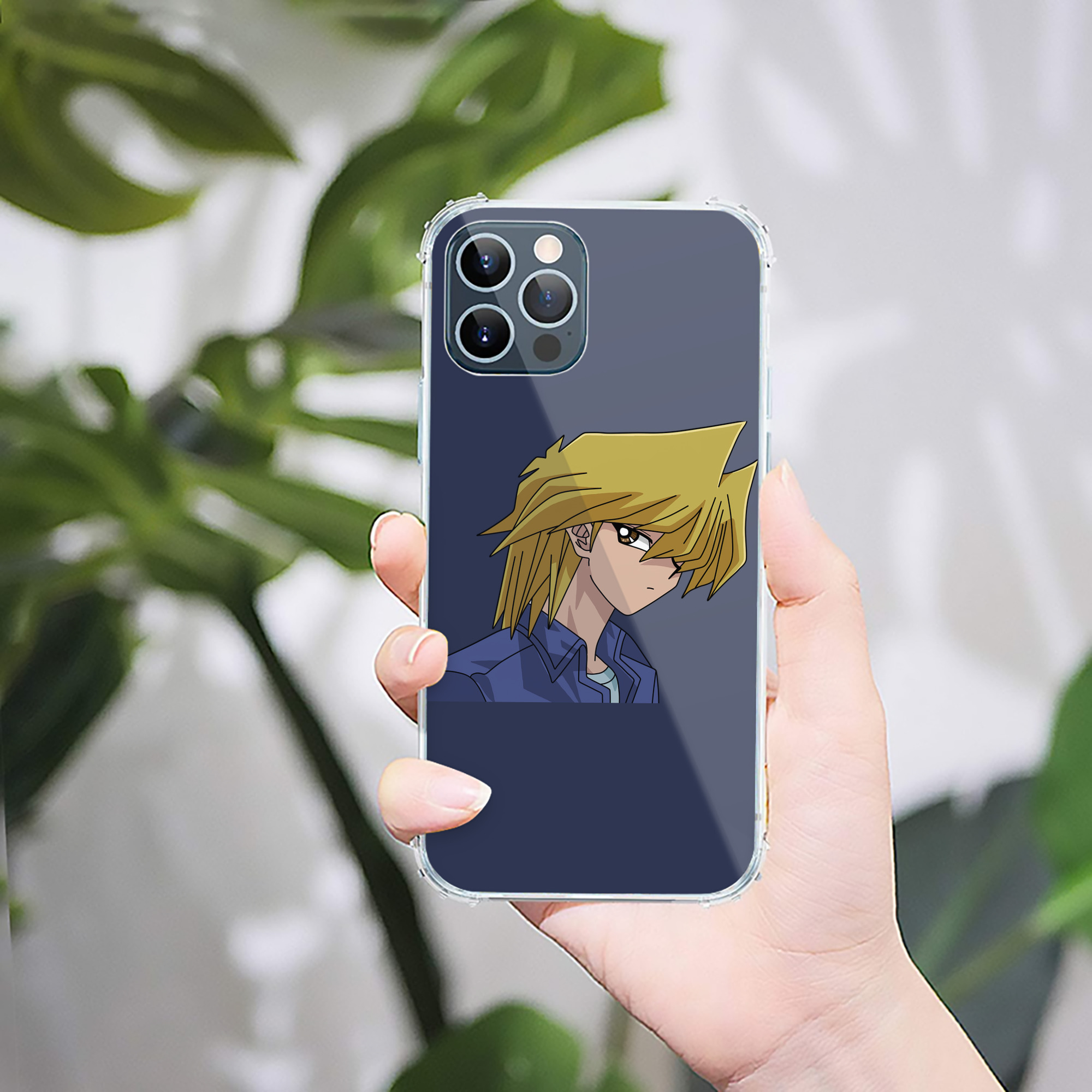 （画像用） 遊☆戯☆王 Yu-Gi-Oh! 【iPhone 12シリーズ対応】透明スマホケース（クリアソフトケース）